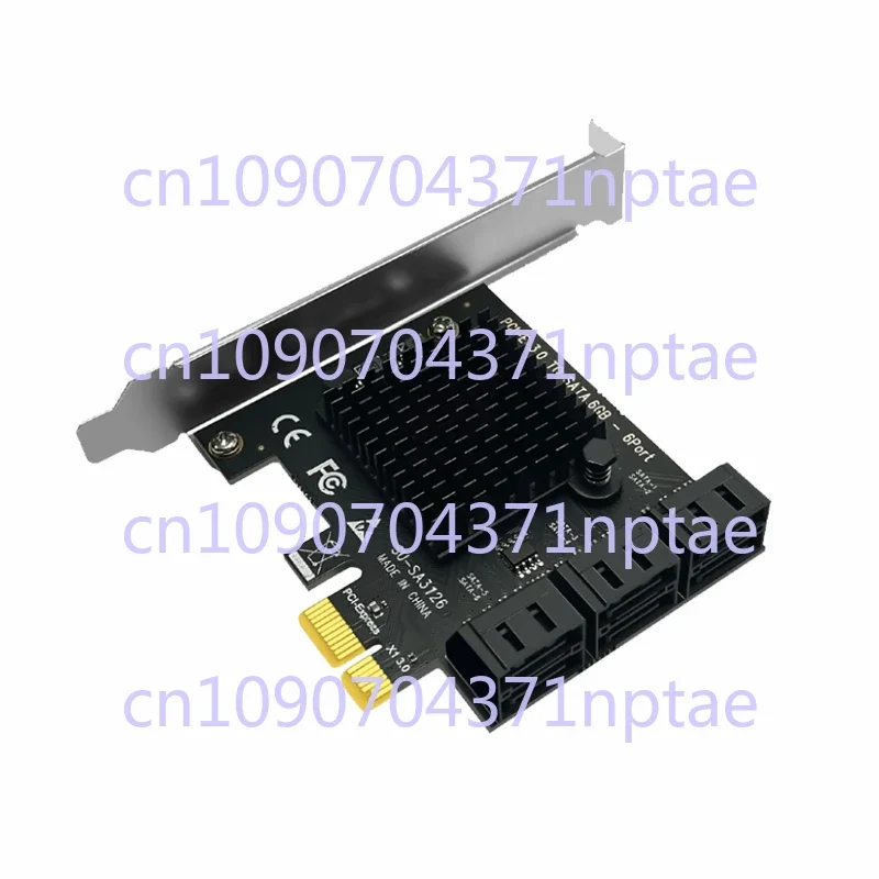 4-Port 6-port Hard Disk Expansion Card PCI-E To SATA3.0 Adapter Card Synology 6Gb NAS Server Pass-through Card