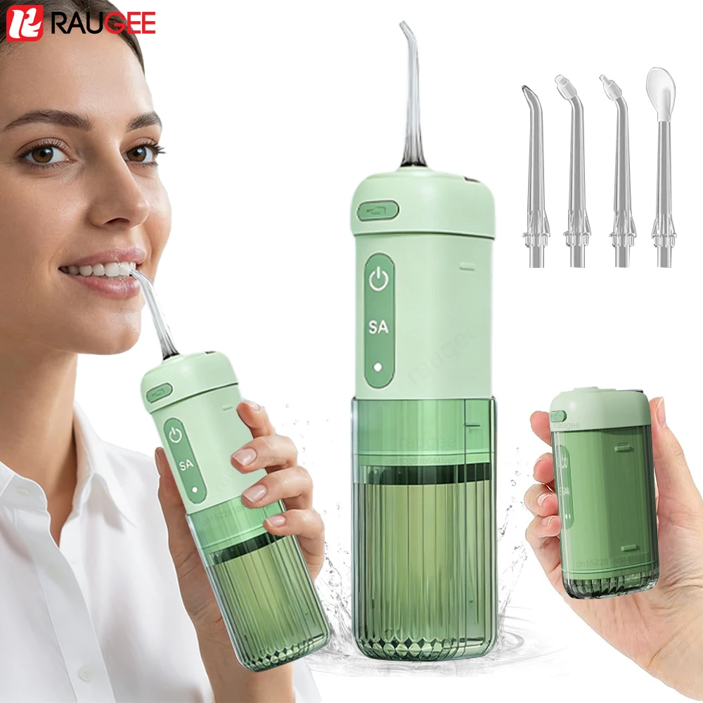 

Oral Irrigator Dental Water Flosser for Teeth USB Rechargeable Electric Dental Irrigator Water Jet Floss Mouth Washing Machine