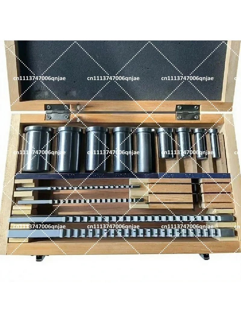 18pcs HSS Metric Keyway Broach Set 4-28mm Cutting Broaches for Metalworking