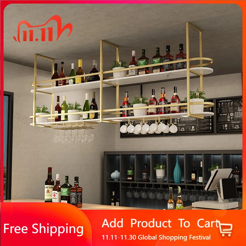 

Shop Drinks Bar Cabinet Wine Rack Metal Storage Display Bar Cabinet Wine Rack Commercial Botellero Vino Drinking Bar Furniture