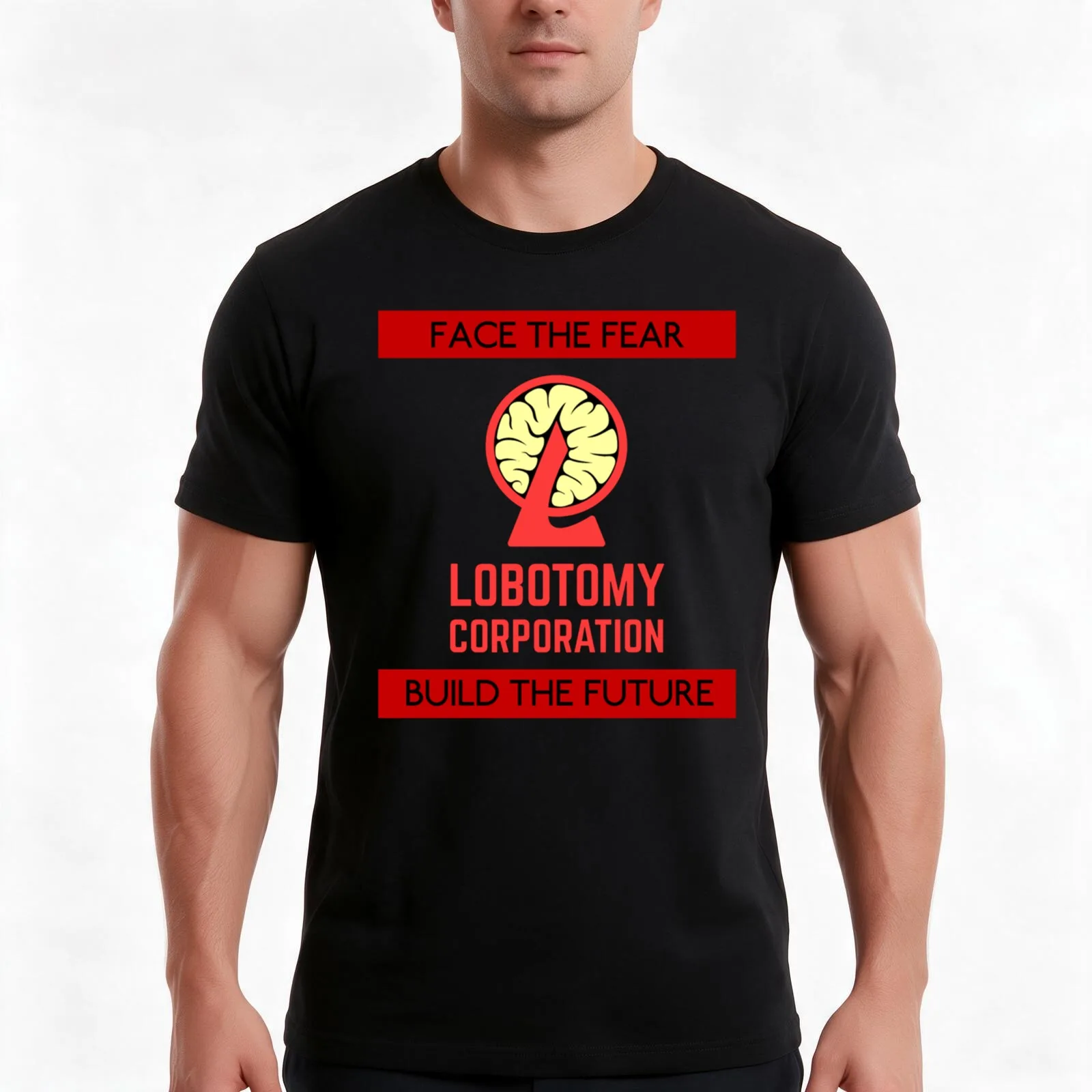 Lobotomy Corporation T-Shirt Summer Casual Cotton Tee Oversized Streetwear Tops Vintage Graphic Print Loose Fit Short Sleeve