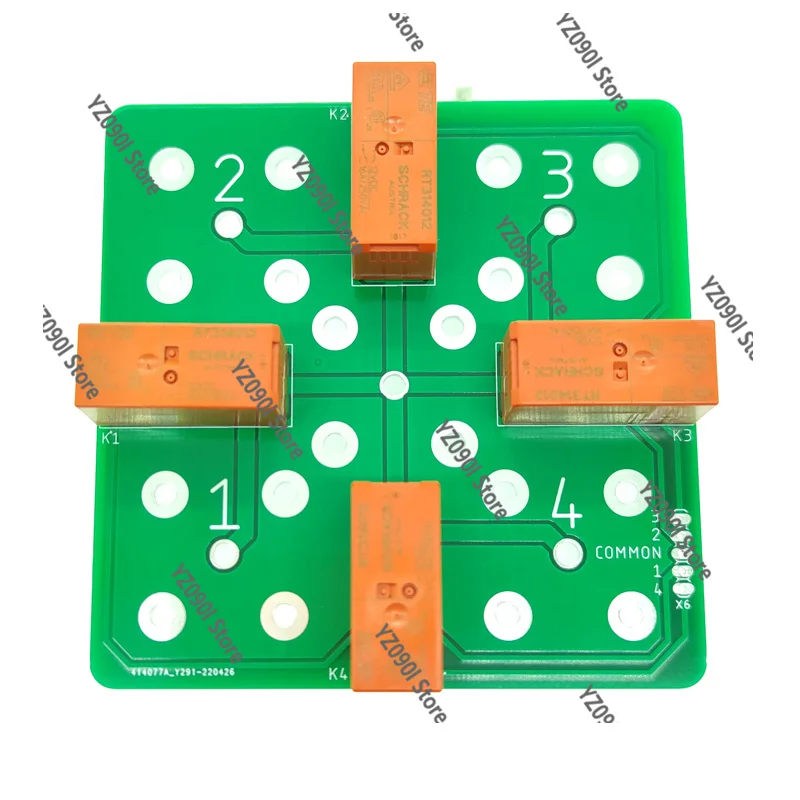 SO-239 Interface 4 In 1 Out Coax Antenna Remote Control Switch
