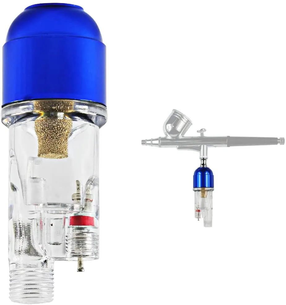 

Новый водный фильтр JOYSTAR 1/8 дюйма, удобный ручной Аэрограф, линейный миниатюрный воздушный фильтр, водяная ловушка, инструмент для распыления