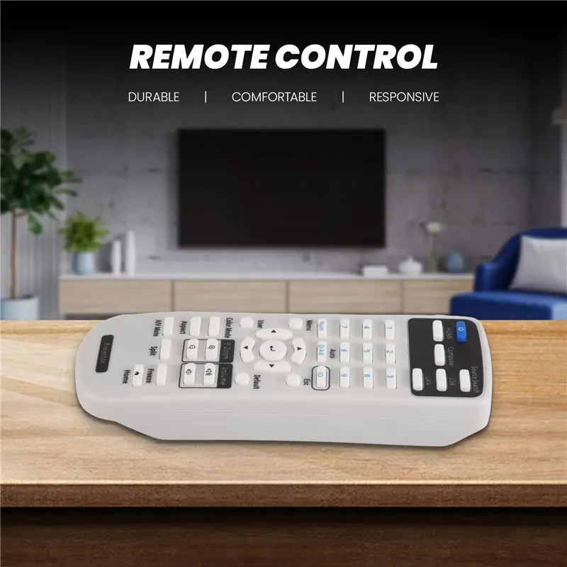AEE4-Replacement Projector Remote Control 219863500 For Epson Brightlink 725Wi/1485Fi,EX3280, EX9230, Home Cinema 880