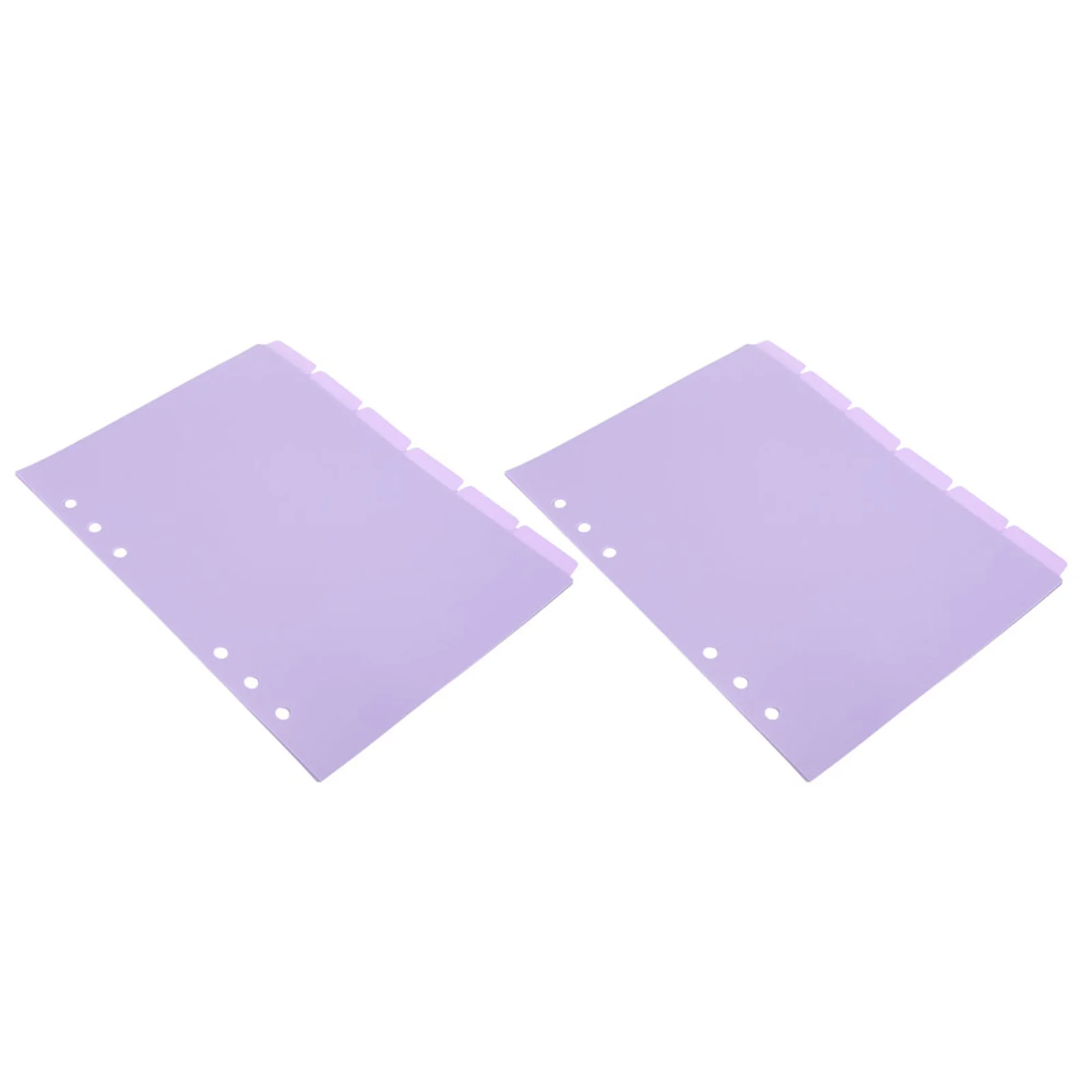 

12pcs Plastic Notebook Dividers Page Markers Binder Tabs Bulk Notepad Divider Tabs Index Labels For Journals Reports Diaries