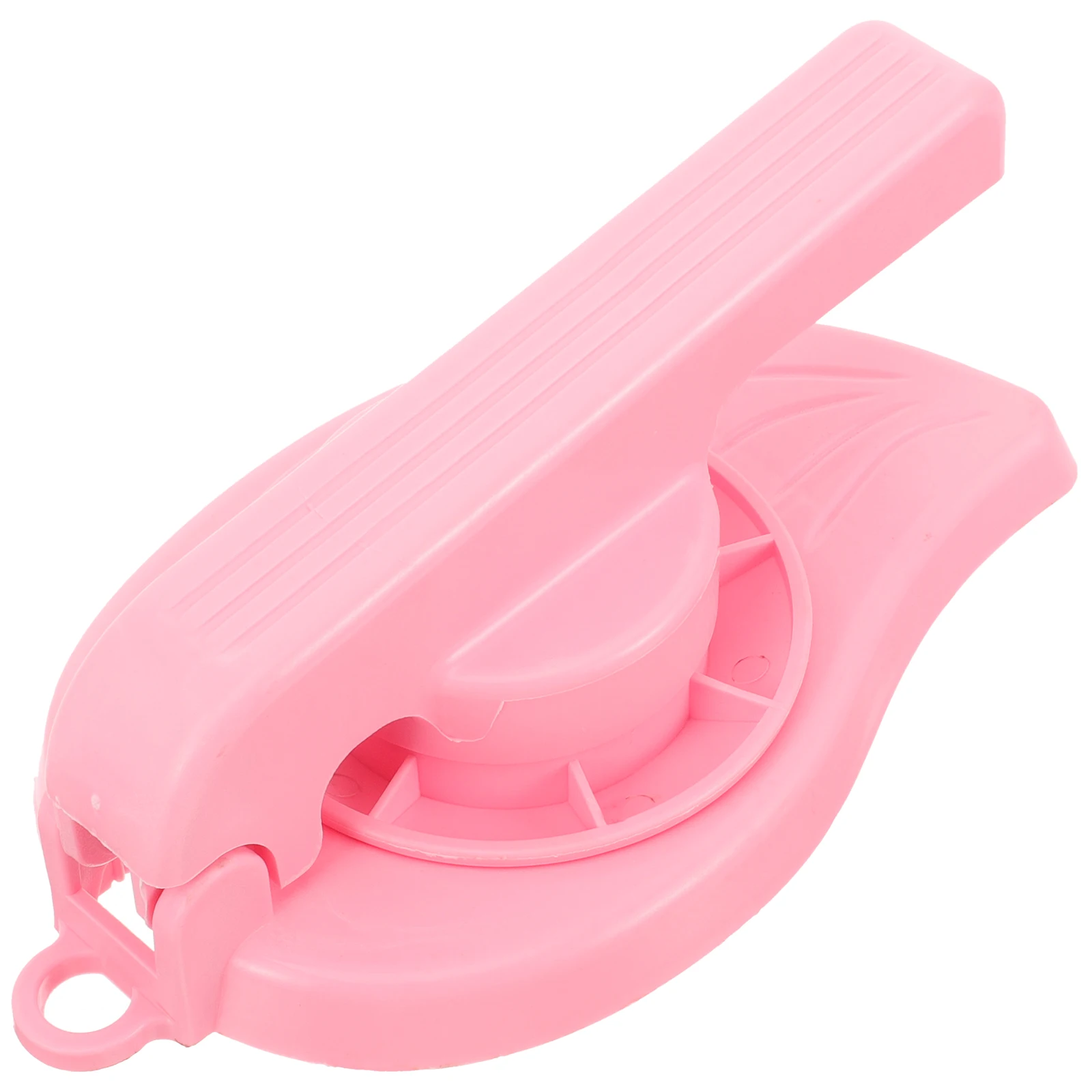 

Dumpling Skin Maker Pink R Labor Saving Lever Design Practical Kitchen Tool for Home Restaurant Dumpling Wrapper Mold