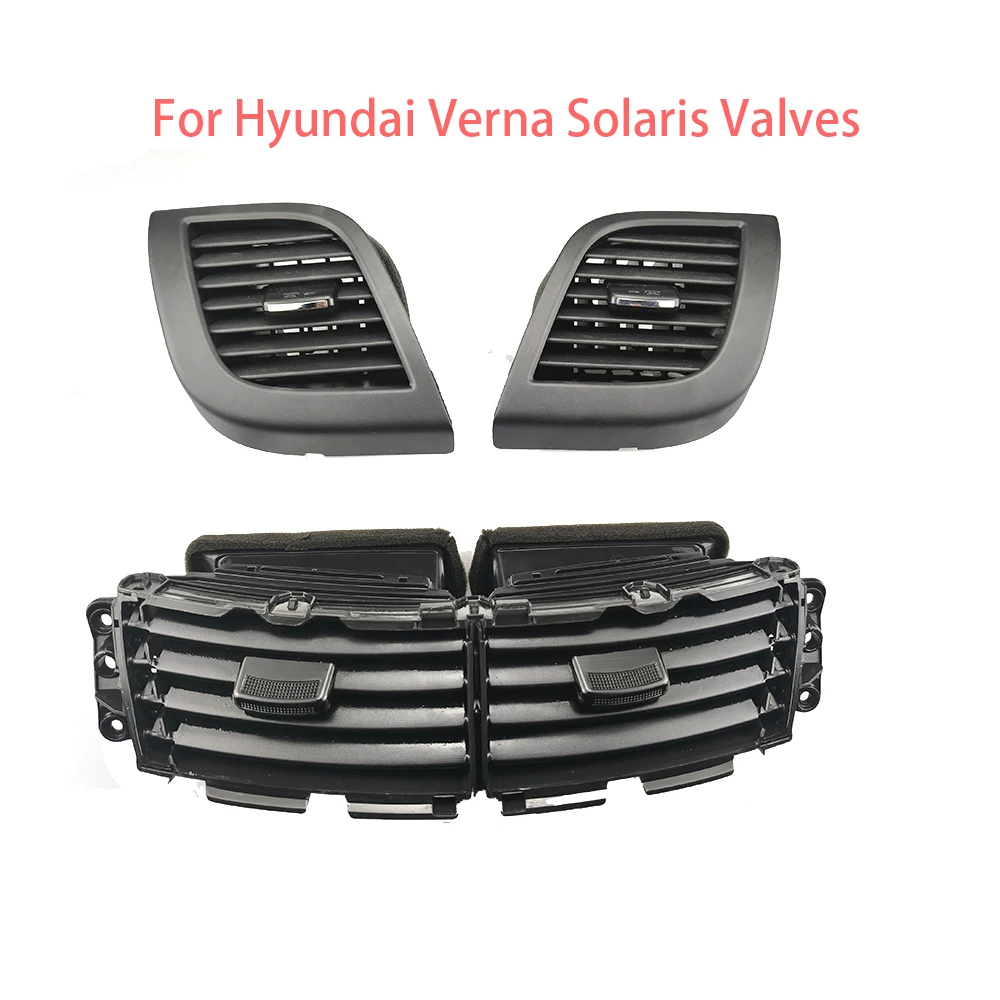 

Original AC Center Air Duct Vent nozzle Air Conditioning Outlet For Hyundai Verna Solaris Valves
