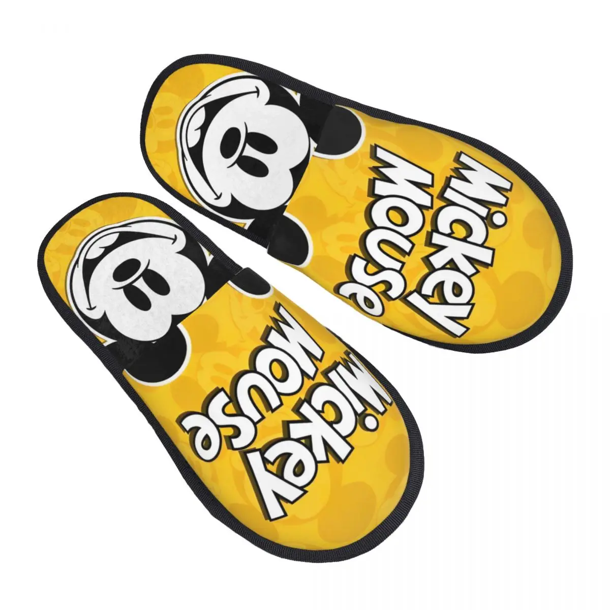 

Домашние тапочки с Микки Маусом, нескользящие мягкие тапочки из пены с эффектом памяти для спальни