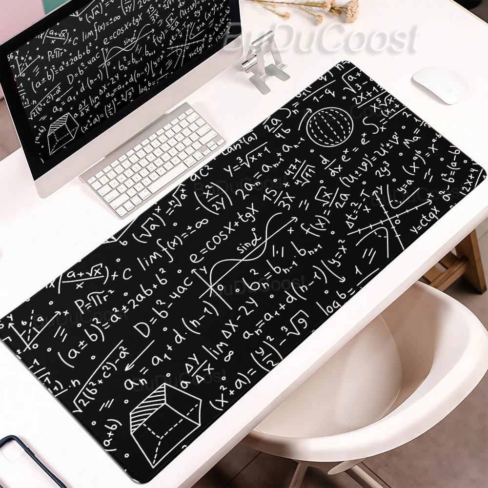 Equation Large Mouse Pad Math Chemistry Physics Equation Deskmat Pc Game Teclado Mat Gaming Accessories Laptop Extended Mousepad