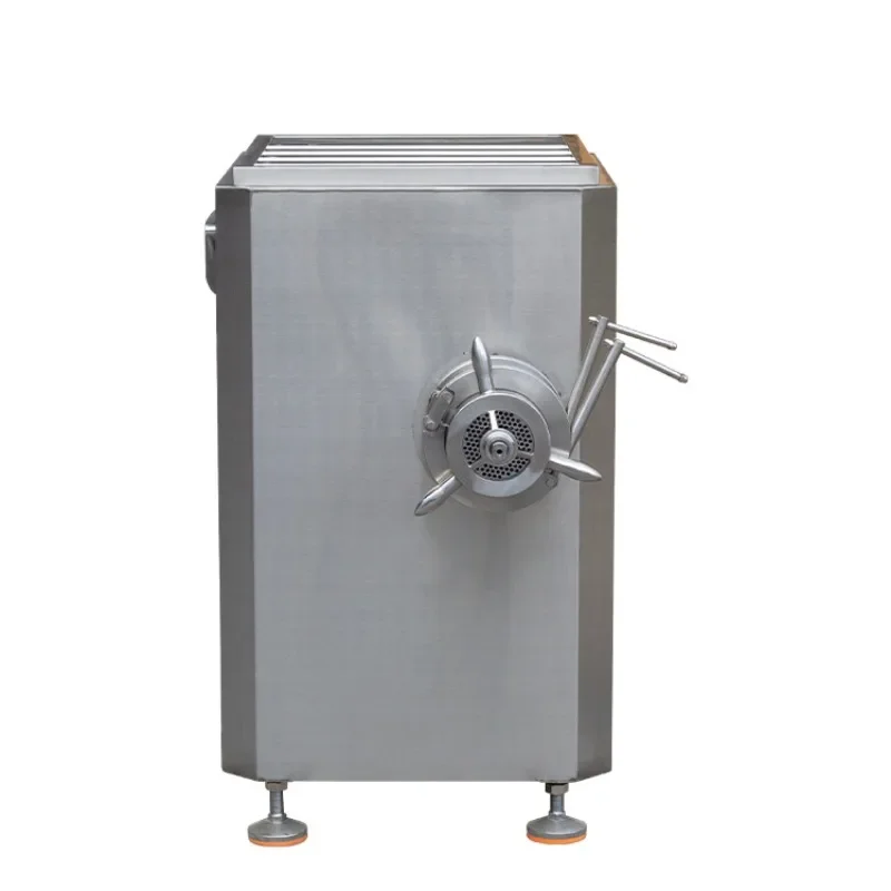 Industrial meat grinder, stainless steel automatic large-scale meat grinder