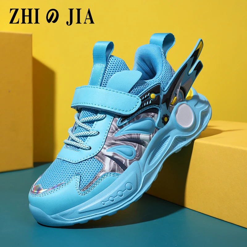 

Children's Fashion Casual Sneakers Breathable Lighweigh Sole Colorful Kids Sports Flats Big Boys Tenis Shoes Autumn Tennis Shoes