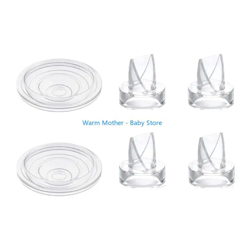 

Silicone Duckbill Valves & Diaphragms Components set Essential Breast Accessories 6pcs for Breast Pumps 57QE