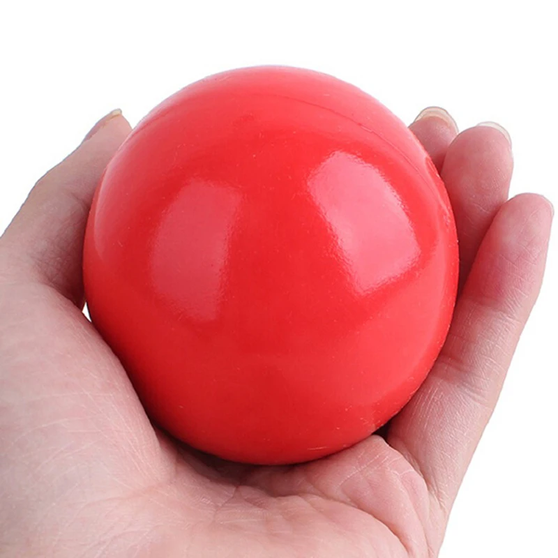 Durable Dog Ball For Chewing Training Tough Indestructible Dog Chew Toy Soft Rubber Bouncy Ball Improve Mental Health 3Sizes