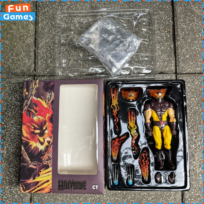 

In Stock Ct Toys Wolverine Hellverine Figures Hot Mafex Action Figure Anime Figurine Statue Custom Collection Model Kid Gift