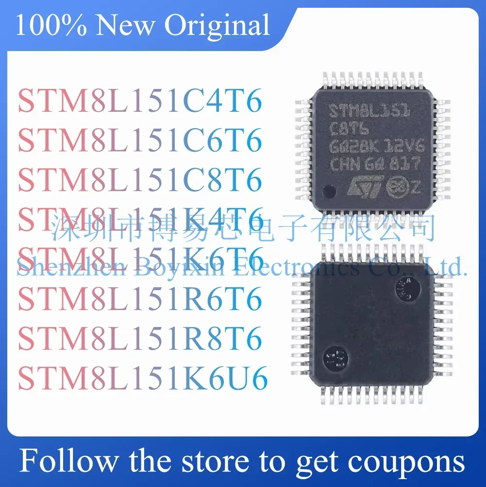 STM8L151C4T6 STM8L151C6T6 STM8L151C8T6 STM8L151K4T6 STM8L151K6T6 STM8L151R6T6 STM8L151R8T6 STM8L151K6U6