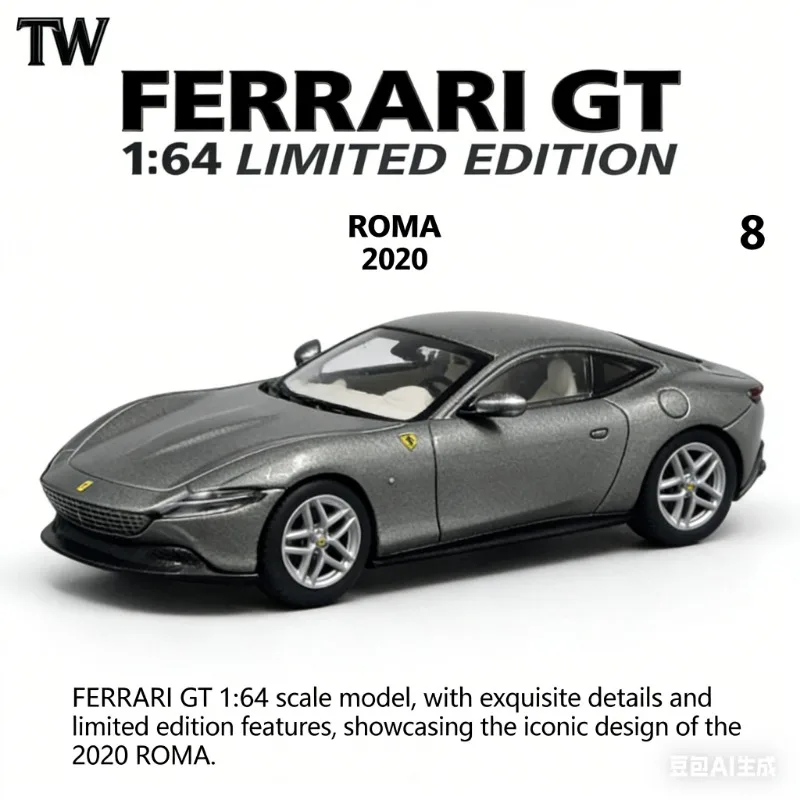 

Модель автомобиля TW Tarmac Works 1:64 из сплава - Коллекционная модель суперкара из литого сплава - Коллекционный предмет для взрослых - Отличный подарок для мужчин на праздники