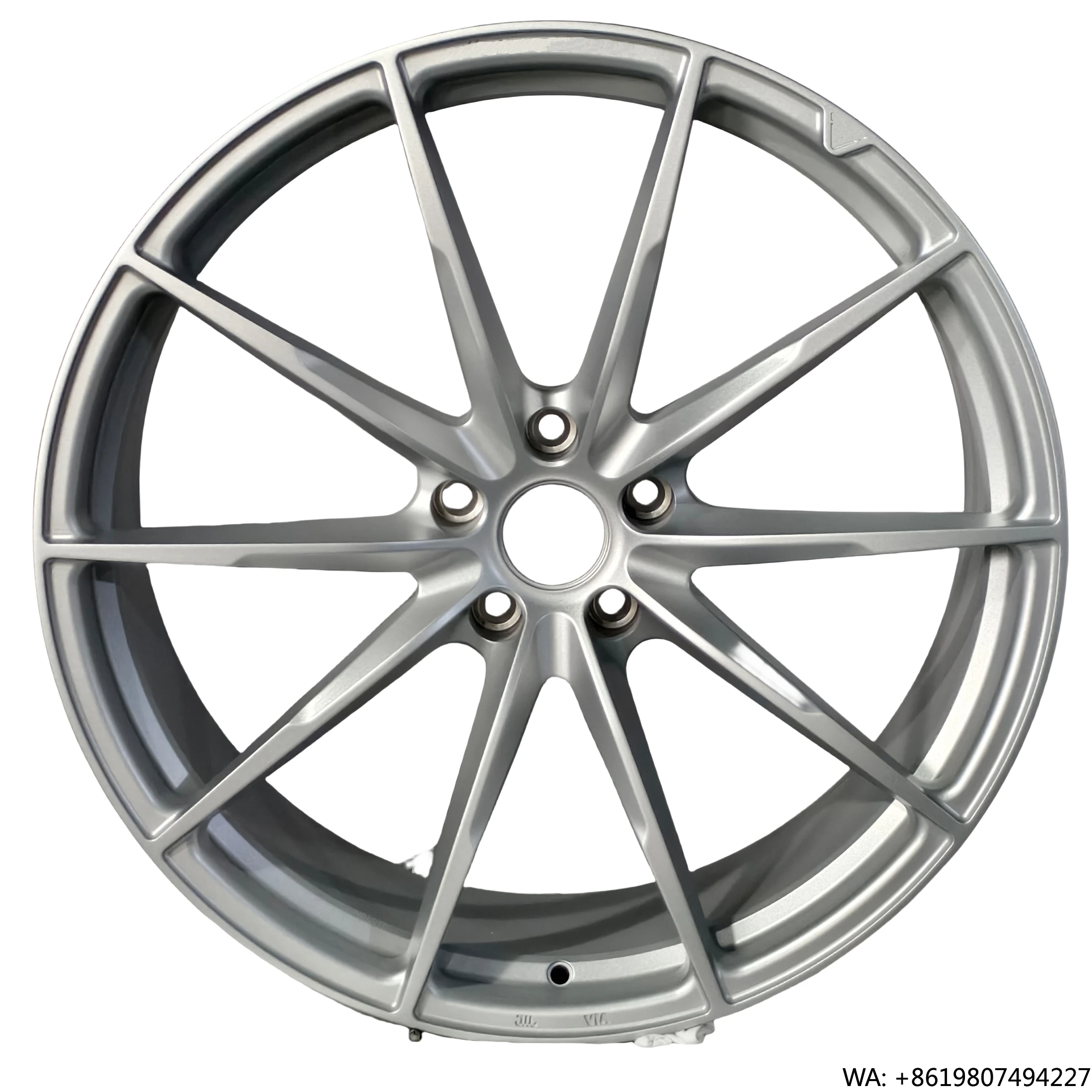 

Car Wheels 5x120 5x139.7 5x102 Forged Car Wheels Matte Silver Classic Spoke Lightweight Wheels for BWM