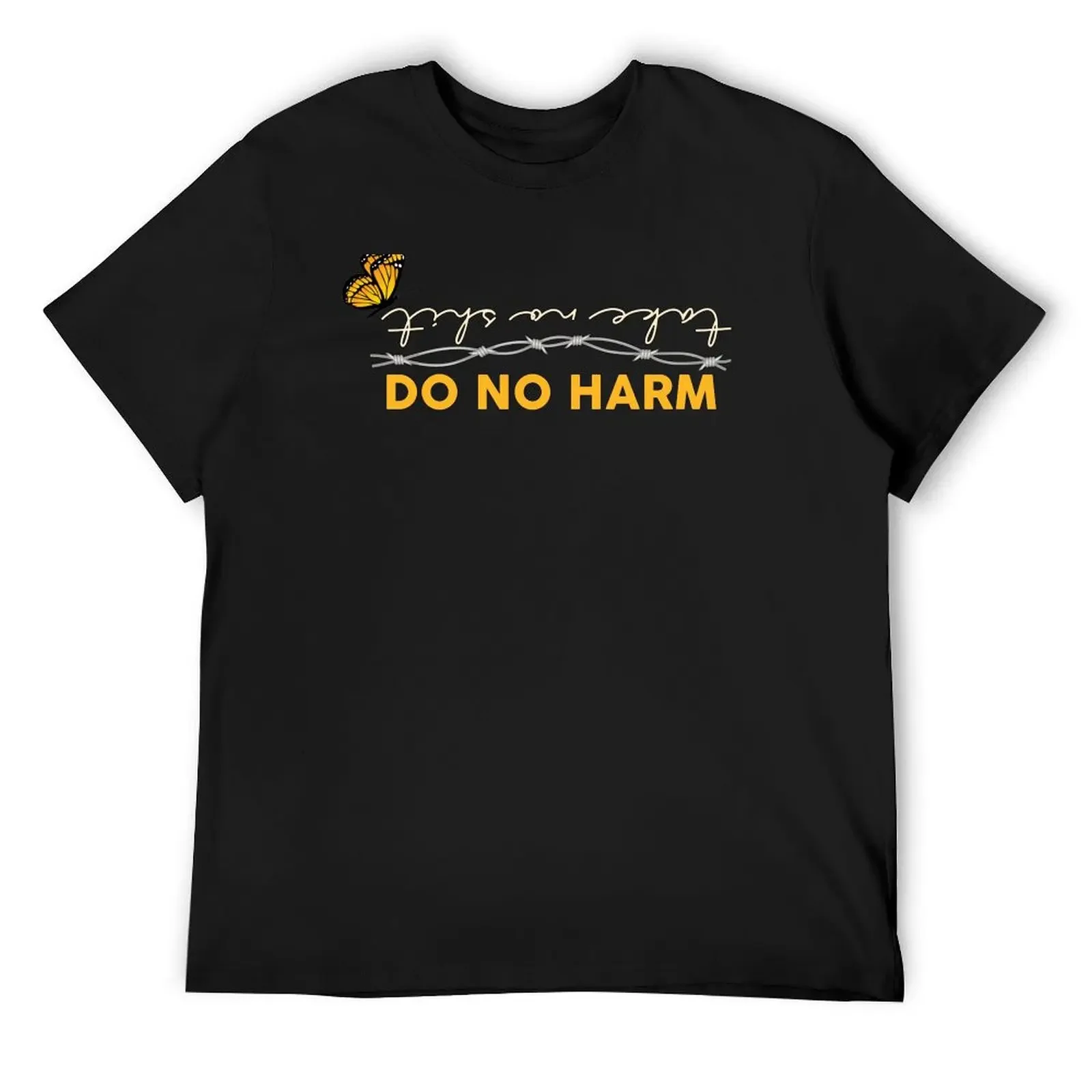 

Do no harm (take no sh*t) T-Shirt summer clothes quick drying vintage clothes funny t shirts men