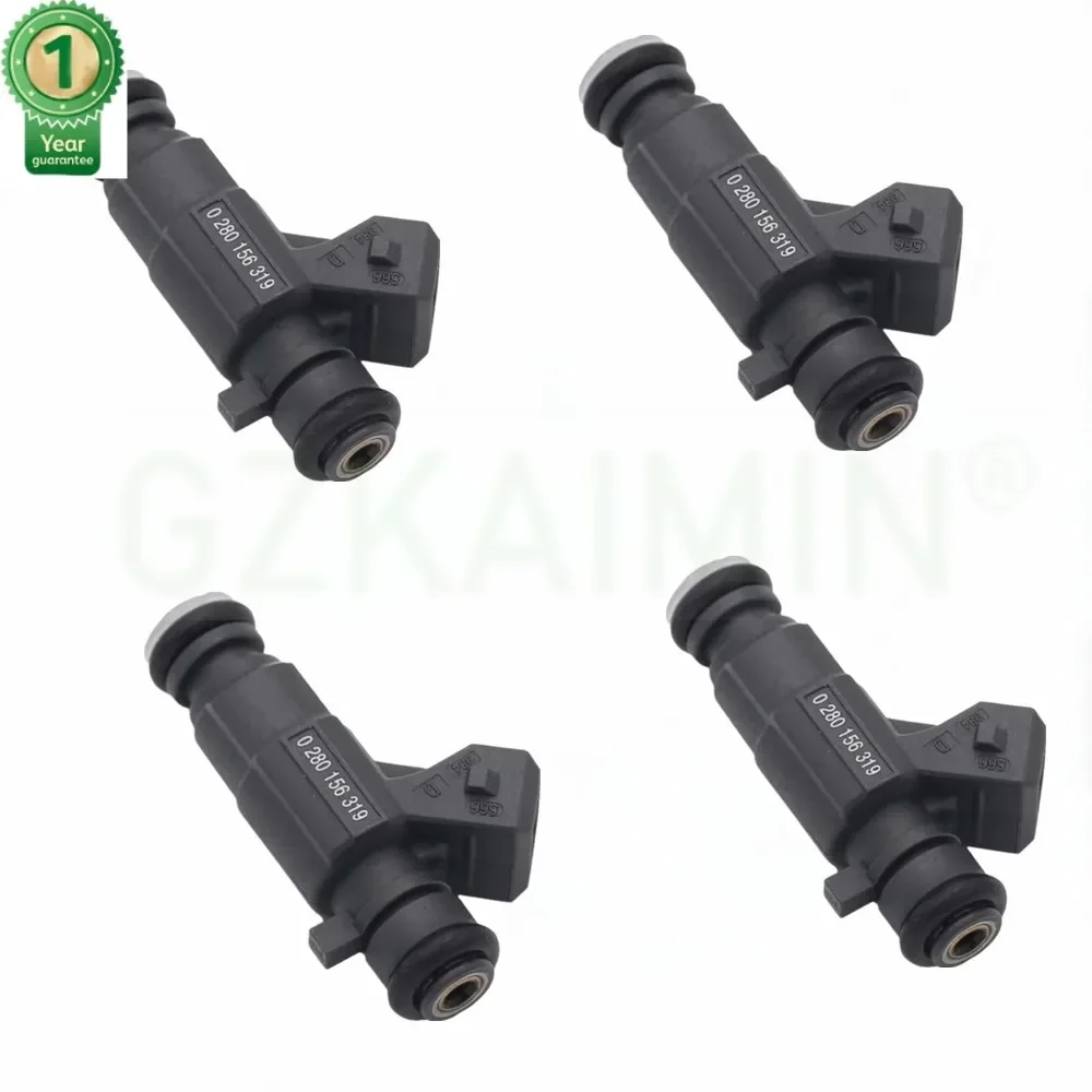 

4Pcs Fuel Injector OEM 0280156319 018B-171000 For CFMoto 2015 ZFORCE 600 CF600-3 2016 CFORCE 500 SWB
