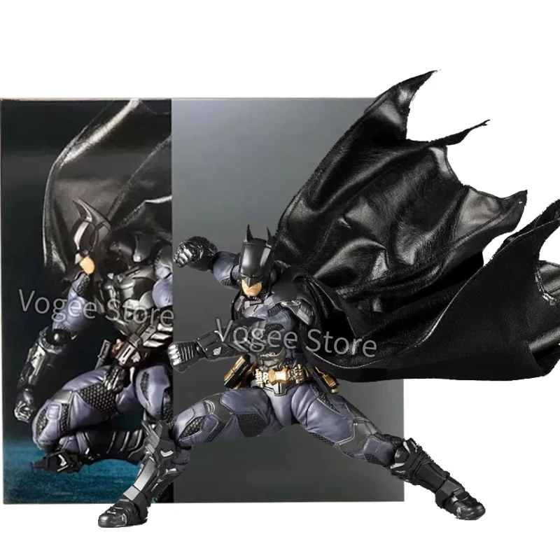 

Новый KAIYODO Amazing Yamaguchi Revoltech Batman Arkham Knight Ver. Фигурка Gk, фигурка, Коллекционная модель, игрушки, детский подарок