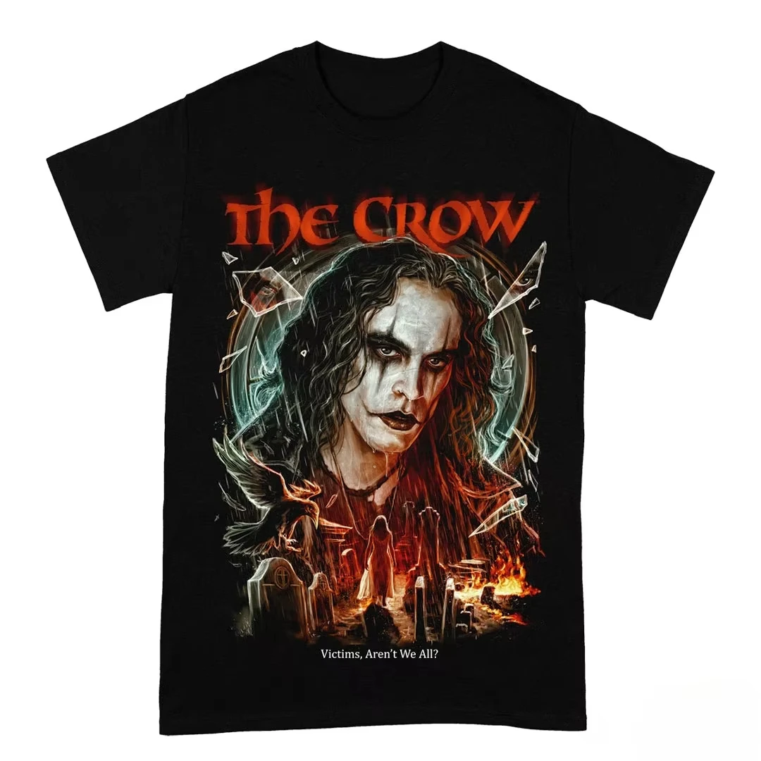 2026 new Graphic T-shirts for both men and women who love horror movies. Casual street style. Short-sleeved T-shirts.