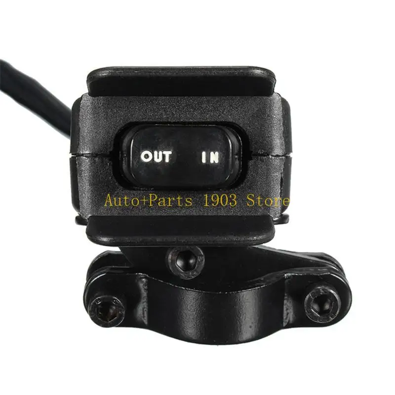 E21C Winch Rocker Switch Handlebar Mount Control Line 3 Meters Suitable for ATV
