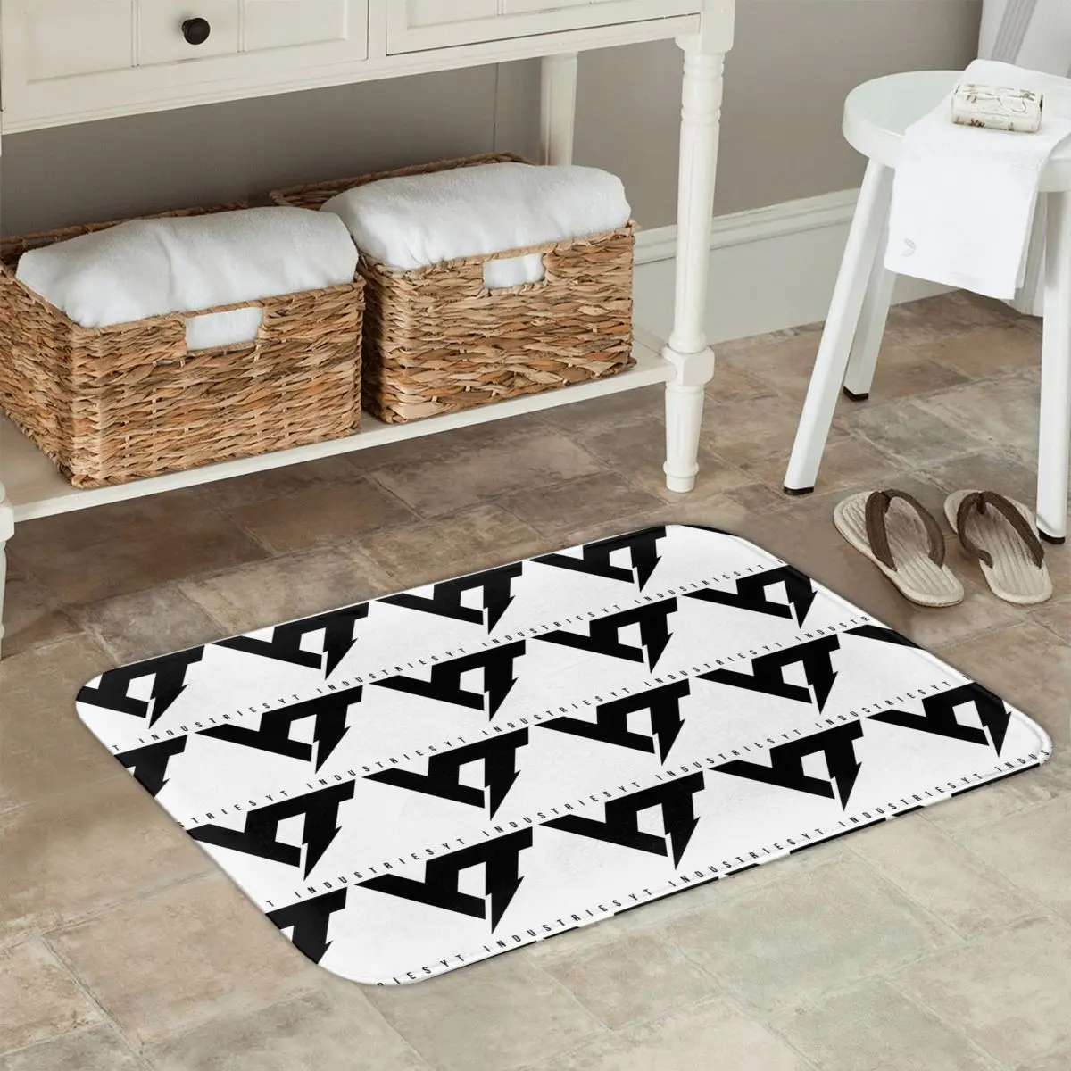YT Industries Non-slip Doormat Floor Mat Dust-proo Carpet Rug for Kitchen Entrance Home Balcony Footpad Mats