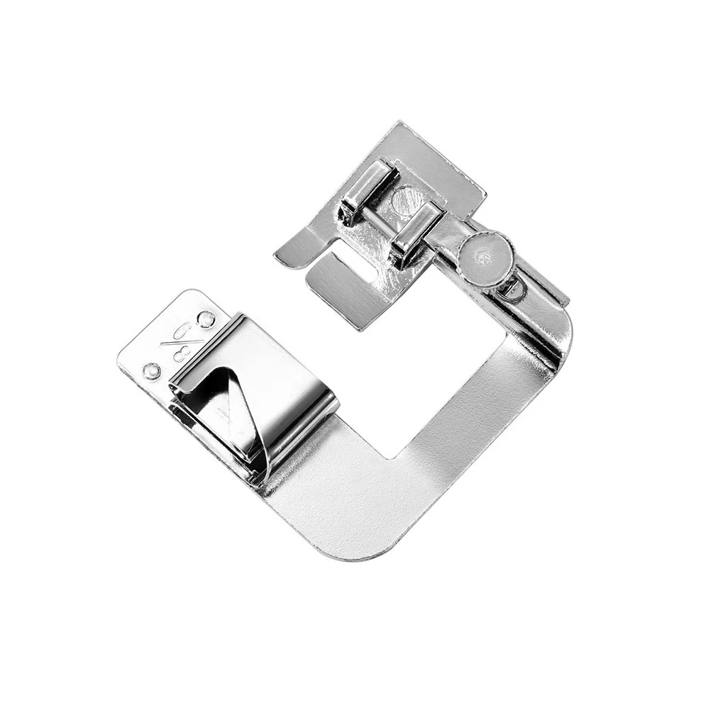

12 pcs Sewing Machine Presser Foot Set 6 Rolled Crimping Feet 3 Hemming Sizes Easy Install Household Use Lightweight Fabric
