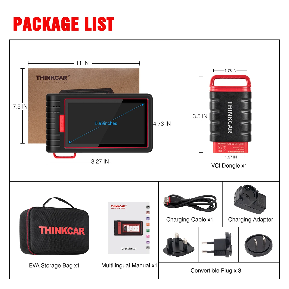 2024 THINKCAR ThinkScan Max 2 Automotive Diagnostic Tools Full system OBD2 Scanner AF DPF IMMO 28 Reset ECU Coding PKthinktool