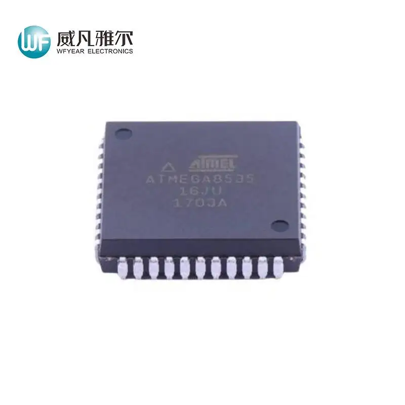 100% New ATMEGA8535-16JU 8-Bit MCU Microcontrollers Electronics Components