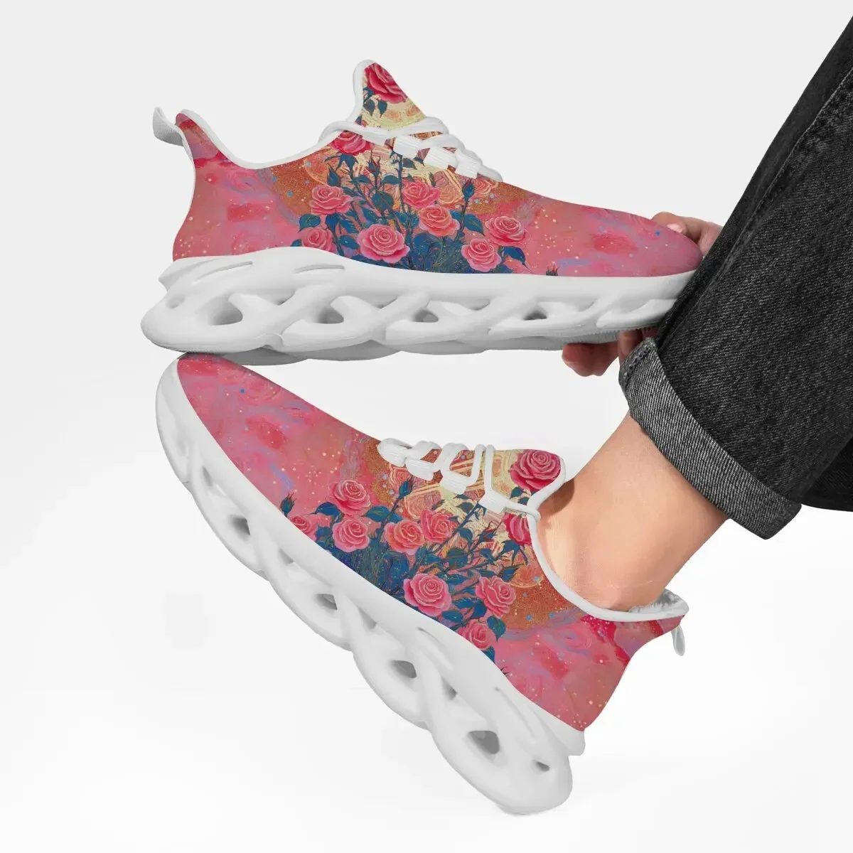 

New Men Running Shoes Comfortable Athletic Training Footwear Breathable Outdoor Sports Shoes Lightweight Sneakers for Men