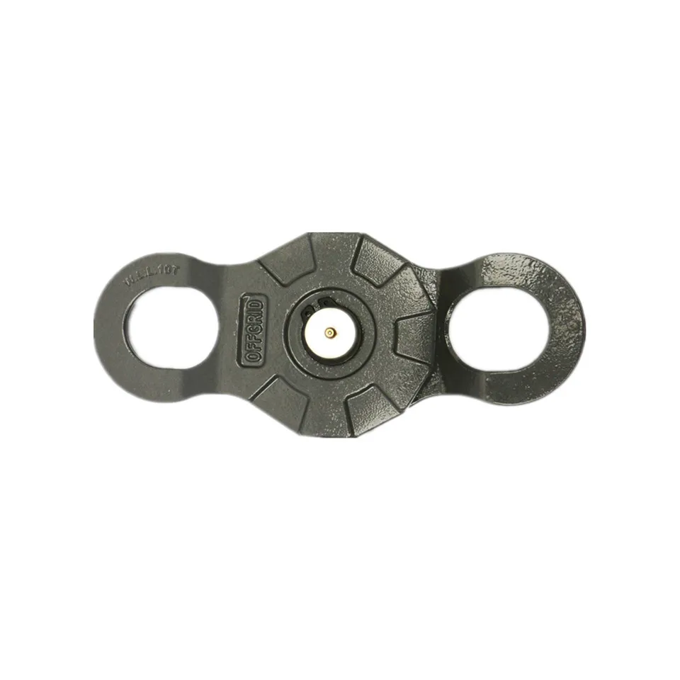 10-Ton Snatch Block  Pulley Block  Works With 3/4 D-Rings & Rope Winch Accessories 4X4 Offroad Recovery Emergency Tool