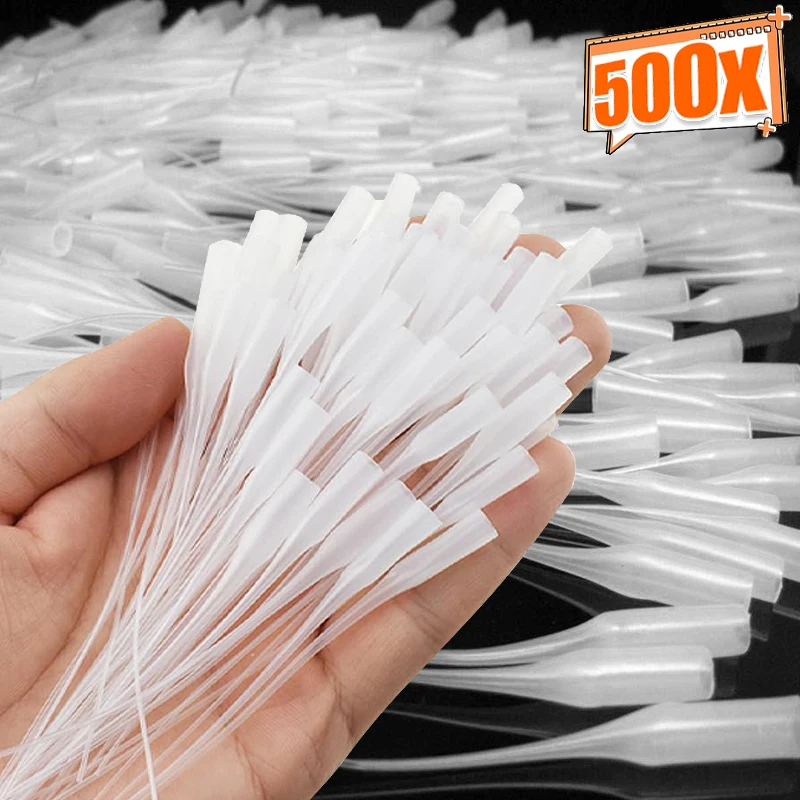 500/100x for 401 502 Glue Bottle Glue Dropper Extender Precision Applicator for Crafting Lab Extension Catheter Transfer Liquid