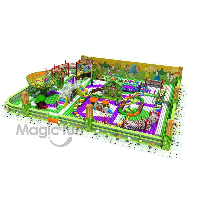 Exported to Ukraine Quality Guaranteed Kids Indoor Playground System 23 Years Manufacturer