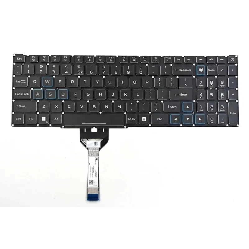 D+New For Acer Predator Helios 300 PH315-54 PH315-55 PH317-55 PH317-56 Series Laptop Keyboard US Backlit