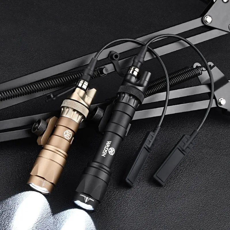 WADSN Airsoft Surefir M600 M300 Flashlight Tail Cap Switch Tactical Weapon Spotlight Metal End Cap Dual Function Pressure Switch