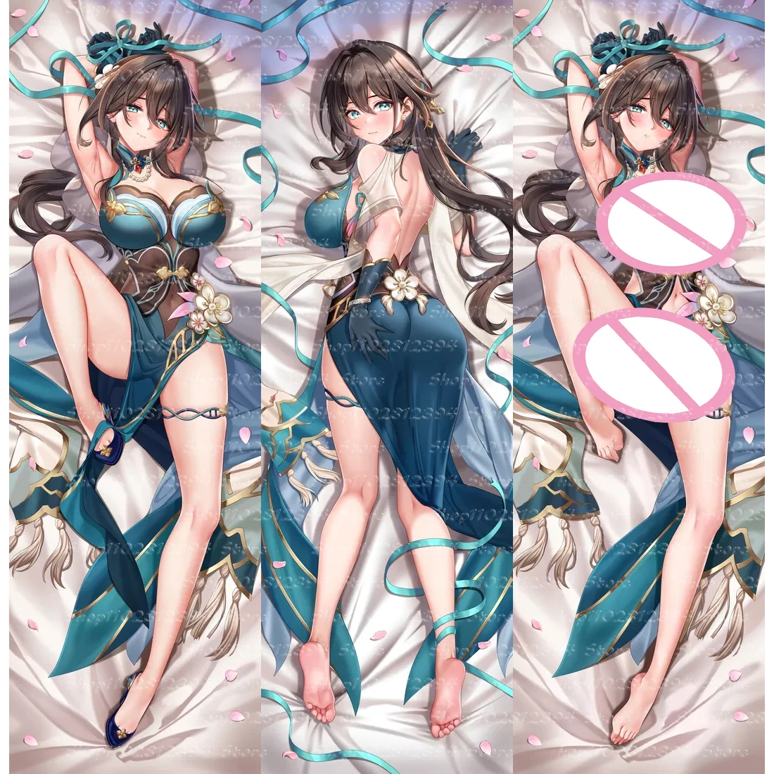 

Original Anime Ruan Mei Honkai: Star Rail Cosplay Pillow Case Dakimakura Hing Body Cushion Cover Long Bedding Decor