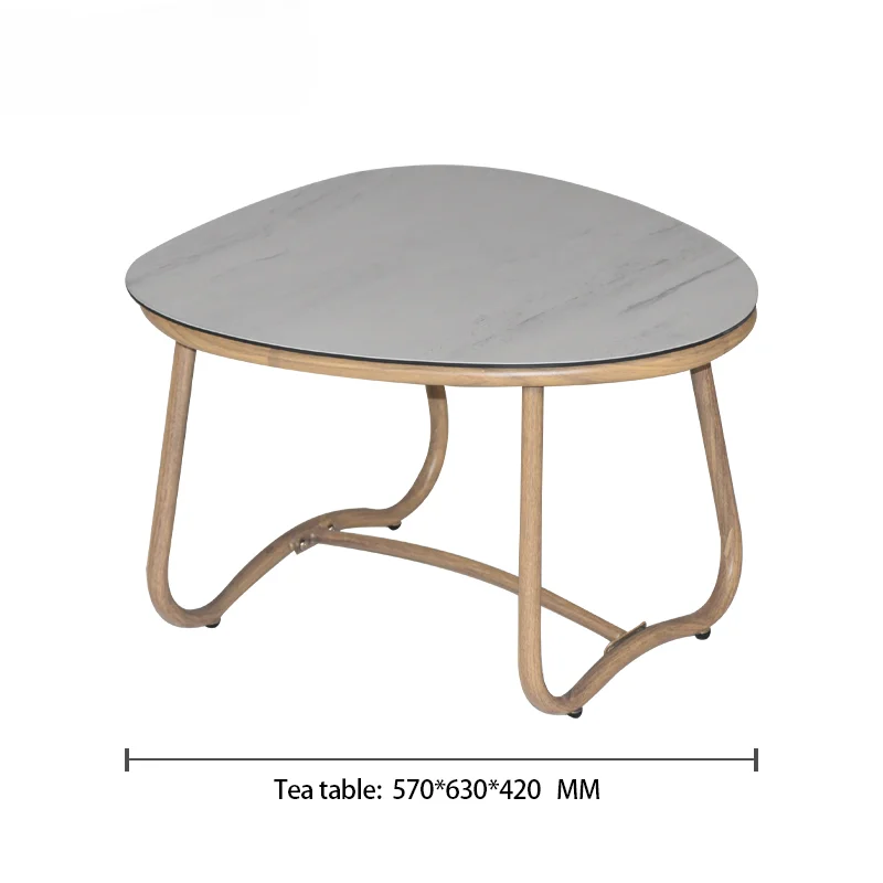 Vintage natural Outdoor sunscreen rattan wicker flower rattan patio chair