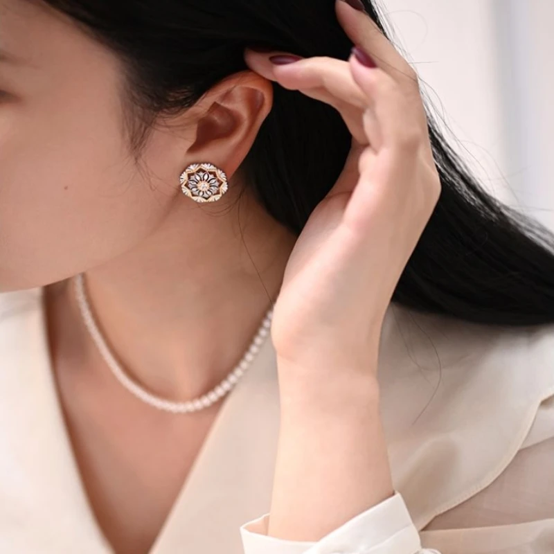 Modische, elegante Ohrringe, exquisiter Bankettschmuck, Geschenk für die Frau, böhmisches, schickes Vintage-Design für den täglichen Gebrauch, formelle Anlässe