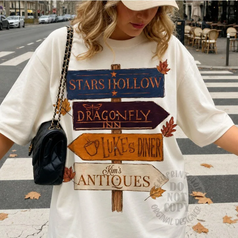 Stars Hollow Png, Gilmore Girls Shirt Designs, Stars Hollow Connecticut Png, Herbstästhetik Png, Herbst Png, Herbstfest Png – Detail 6