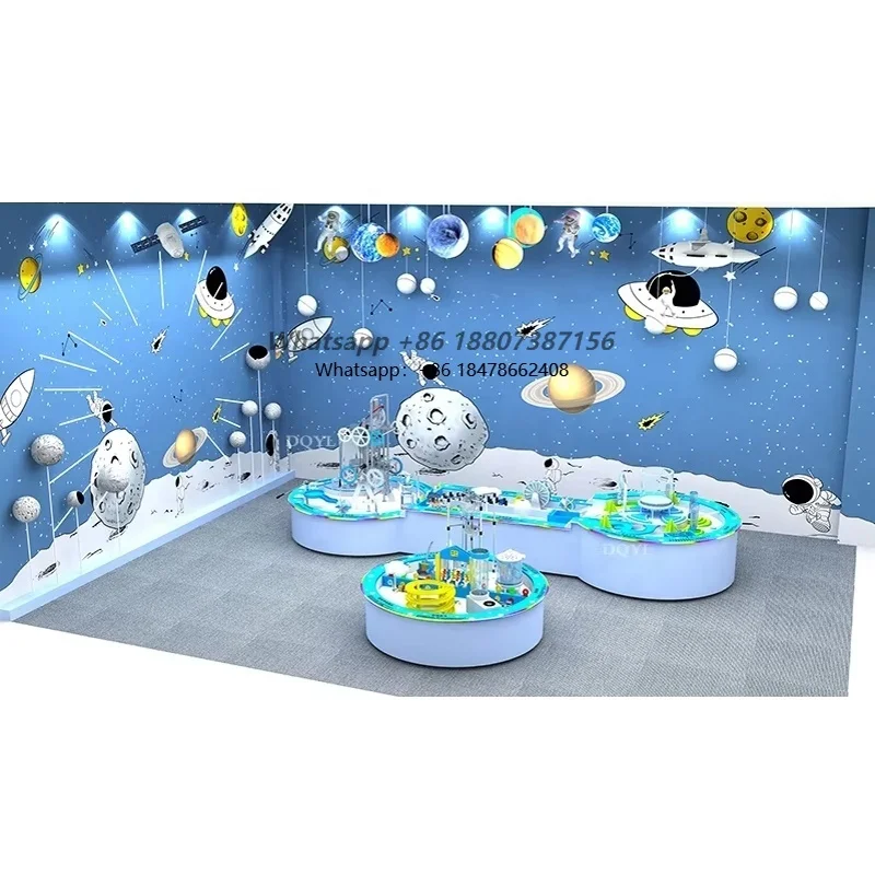 Table de jeu aquatique interactive, équipement de terrain de jeu intérieur pour enfants, attraction de parc d'attractions, fournisseur d'équipements éducatifs et de divertissement