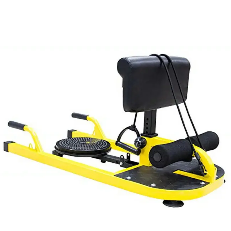 Multi-Functional Sissy Squat Machine With Pull Rope And Waist Twisting Disc Home Training for Leg Hip Full Body Exercise