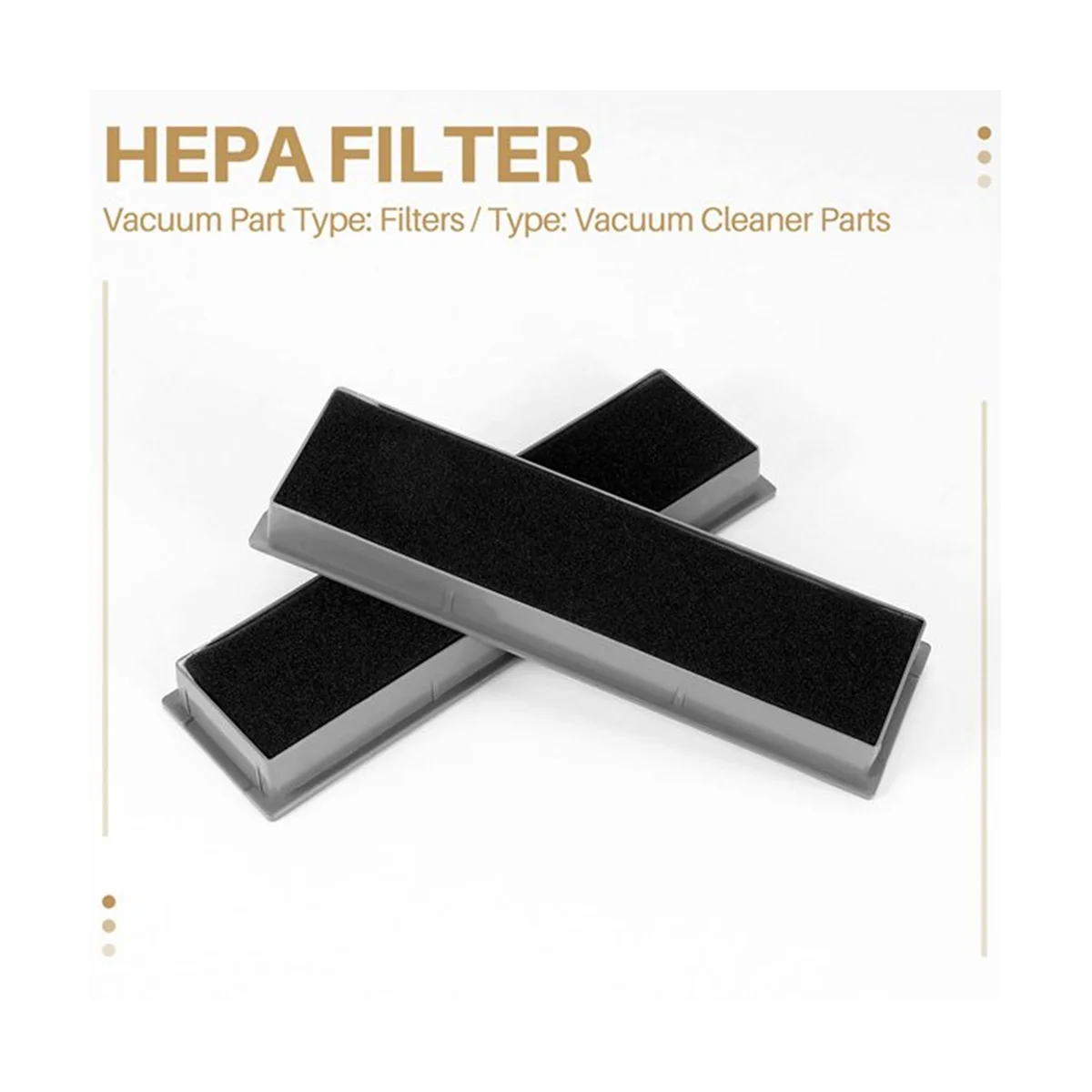 10Pcs Hepa Filter for Deebot Ozmo 950 Robot Vacuum Cleaner Accessories