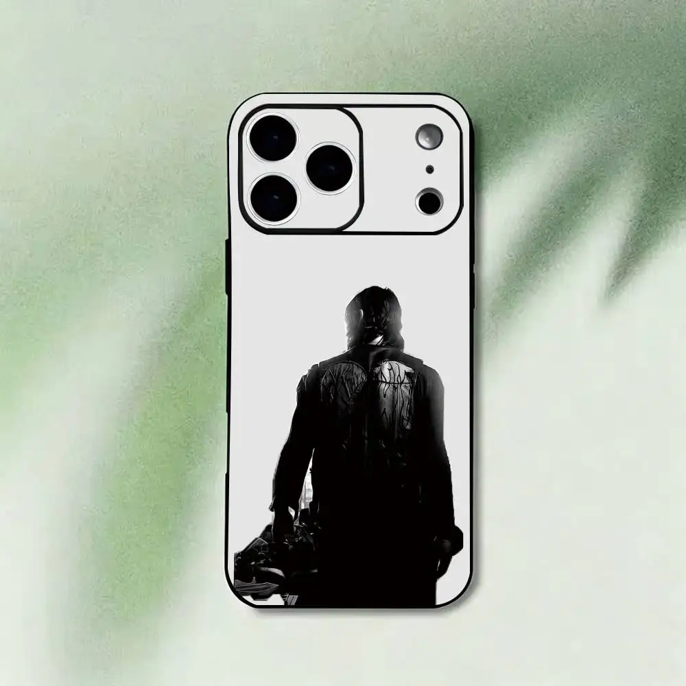 D-Daryl Dixon Wings Zombie Phone Case Silicone Soft For IPhone 17 16 15 14 13 12 11 X XR Plus Pro Max Plus - view 5