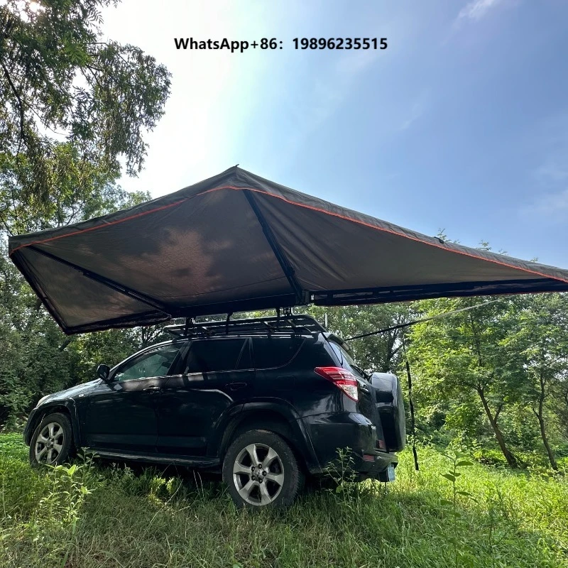 270 Degree Sunshade Metal Enclosure Retractable Folding 4WD Off-road Outdoor Camping 180 Degree