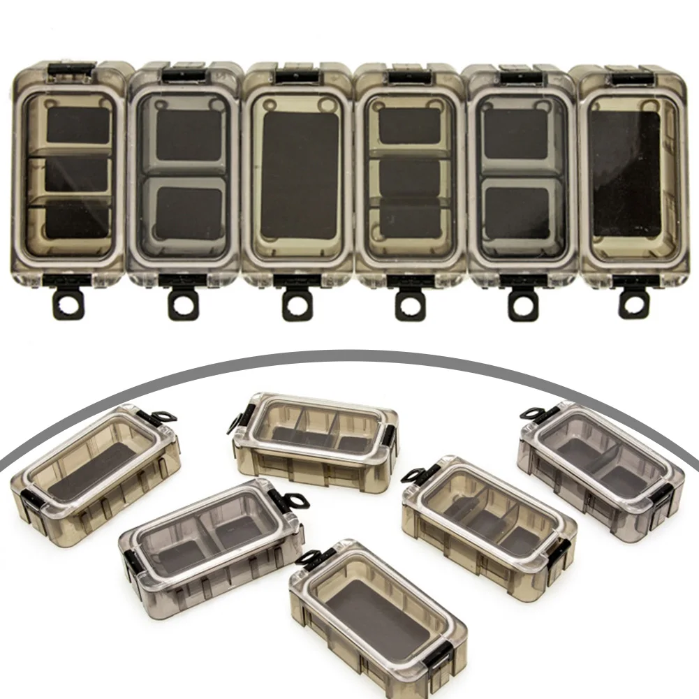 

6pcs Fishing Tackles Box Fish Lures Hooks Organizer Tray With Magnet Fishing Combination Box Fishing Tool Storage Container