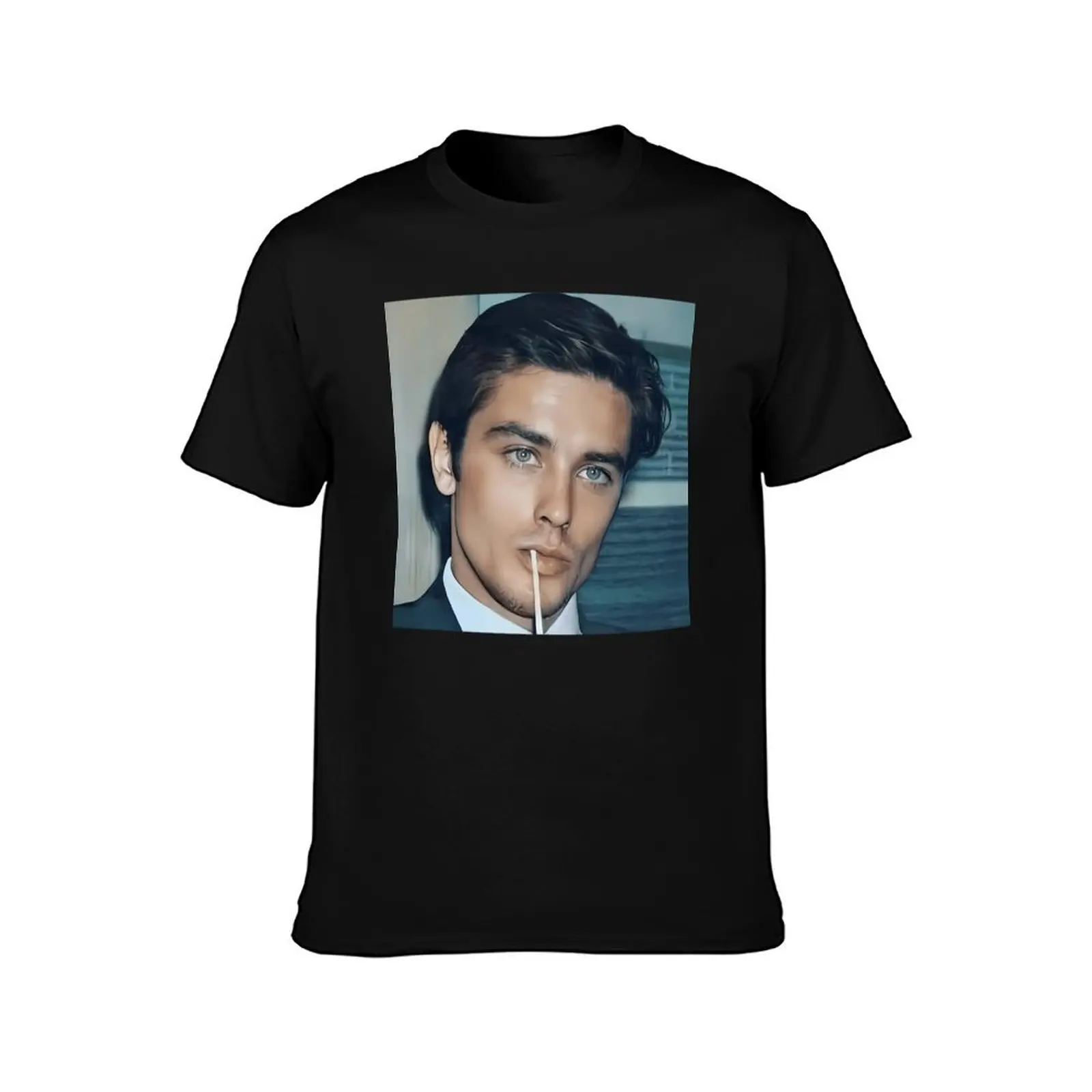 Alain Delon T-Shirt Casual Holiday Short Sleeve Tee T-Shirt