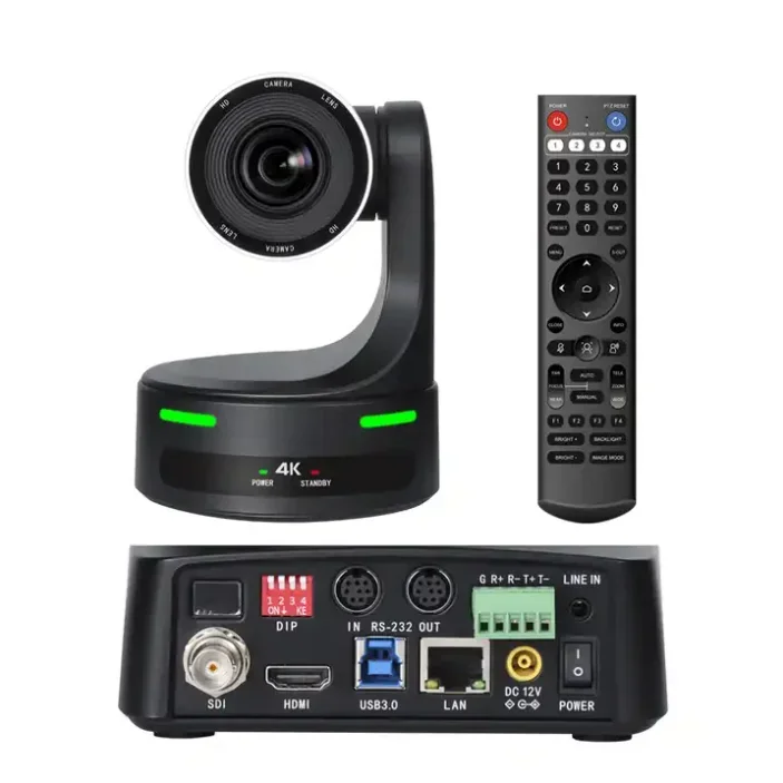 4K HDMI SDI Video Conference Camera Live Stream Education Recording Tracking Stage Directing Camera