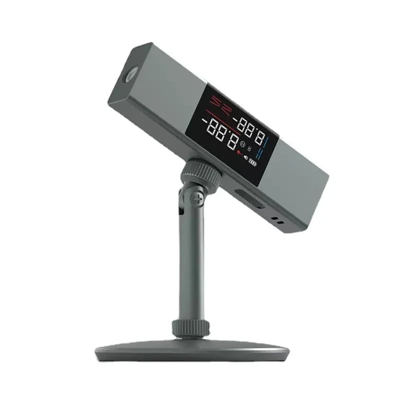 

LI1 Laser Alignment Angle Meter Laser Protractor LED Digital Inclinometer Angle Measure 2 in 1 Laser Level Ruler Type-C Charging