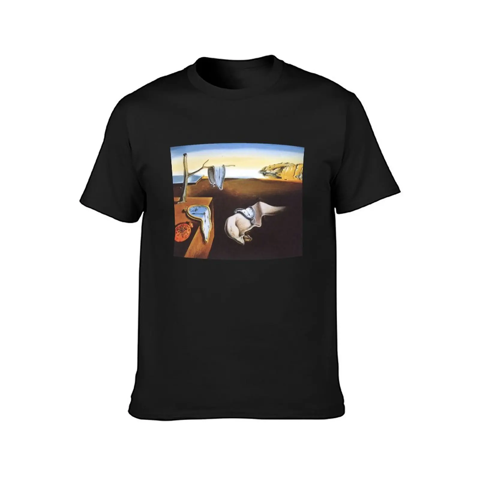 The Persistence Of Memory - Salvador Dali T-Shirt blanks tops summer tops plus size tops plain black t shirts men